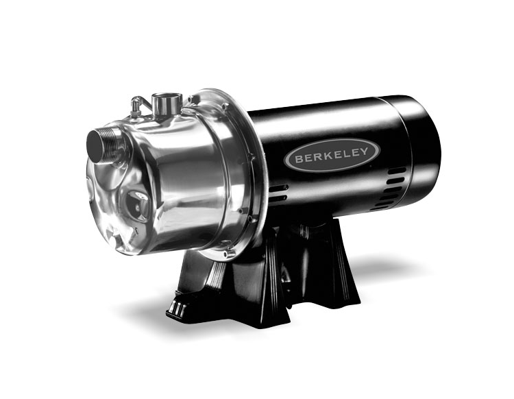 Pentair Berkeley SJH Series Stainless Steel Shallow Well Jet Pumps