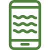 water in phone icon