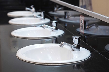 sinks in a bathroom