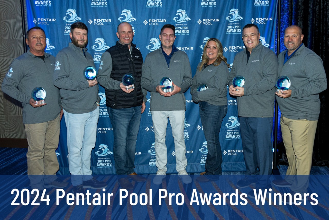 2024 Pentair Pool Pro Awards Winners